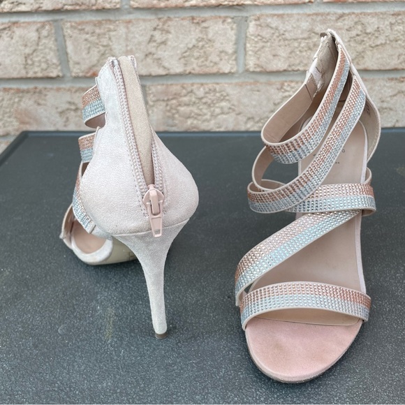 Call it Spring Rose Gold heels - Picture 3 of 6